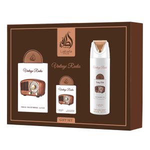 Lattafa Vintage Radio Giftset
